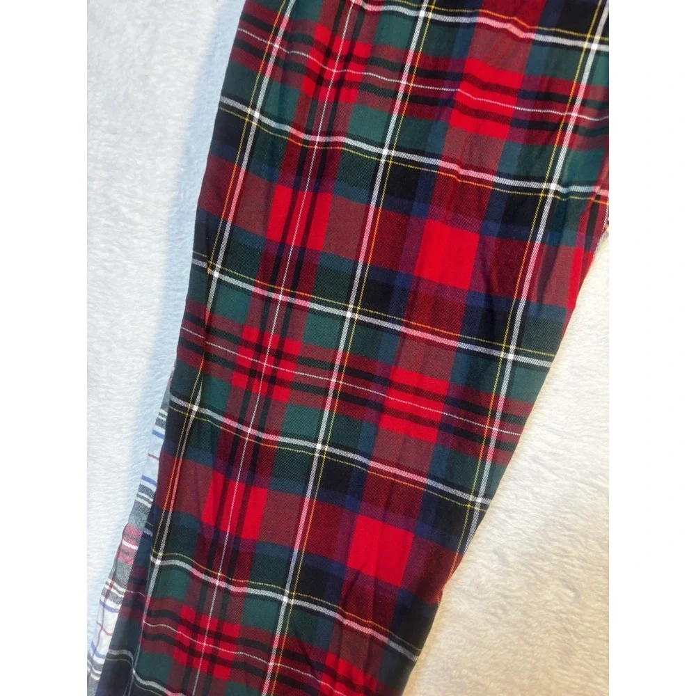 Polo Ralph Lauren Mens‎ Medium Cotton Lounge Pajama Red Plaid Pants
